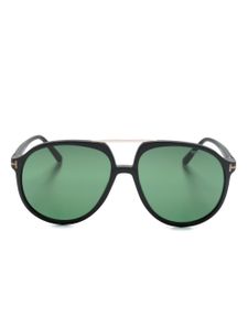 TOM FORD Eyewear lunettes de soleil Archie à monture ronde - Noir