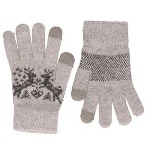 Handschoenen Nordic/grijs voor dames   -