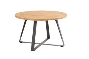 Taste Basso Dining Tafel Teak Antracite dia. 130 cm - 4SO