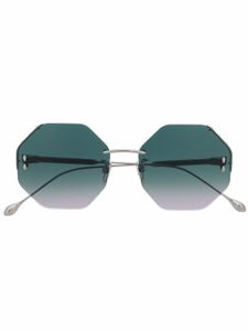 Isabel Marant Eyewear lunettes de soleil à monture géométrique - Argent