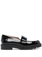 Stuart Weitzman mocassins Palmer en cuir - Noir - thumbnail