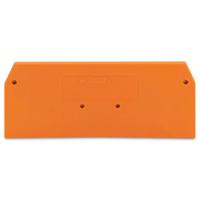 WAGO 280-326 Afsluit- en scheidingsplaat Oranje 100 stuk(s)