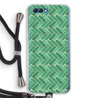 Moroccan tiles 2: Honor 10 Transparant Hoesje met koord