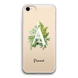 Green Brush: iPhone 7 Transparant Hoesje