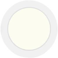 LED Downlight Pro Rond 12W - Natuurlijk Wit 4000K - Mat Wit Kunststof