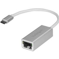 StarTech.com USB-C naar gigabit netwerkadapter zilver