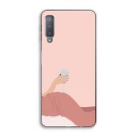 Wine: Samsung Galaxy A7 (2018) Transparant Hoesje