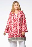 Yoek Blazer-blouse MURCIA | Rood | Maat 50/52