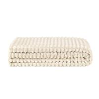 Leen Bakker - Plaid Kyra - 130x170 Cm - Polyester/Fleece - Beige