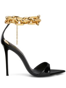 Giuseppe Zanotti sandales Intriigo Chain 105 mm - Noir