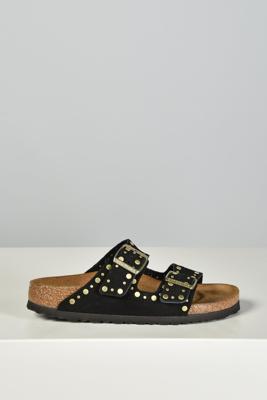 Birkenstock sandalen Arizona Rivet Suede 1030348 black