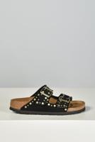 Birkenstock slippers Arizona Rivet Suede 1030348 black