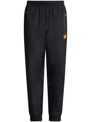 Ea7 Emporio Armani Katoenen trainingsbroek met logoprint - Zwart Ea7 Emporio Armani Katoenen trainingsbroek met logoprint - Zwart