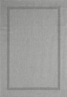 Karpet24 Sisal - Modern Laagpolig Vloerkleed voor Binnen & Buiten in Grijs-240 x 340 cm