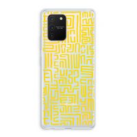 Majorelle Blue Print: Samsung Galaxy S10 Lite Transparant Hoesje