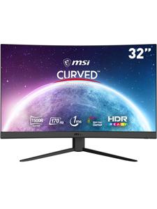 MSI Optix G32CQ4DE E2 Gaming monitor Energielabel G (A - G) 81.3 cm (32 inch) 2560 x 1440 Pixel 16:9 4 ms HDMI, DisplayPort, Hoofdtelefoonaansluiting VA LCD