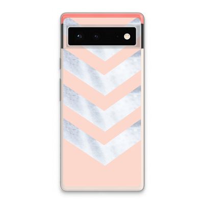 Marmeren pijlen: Google Pixel 6 Transparant Hoesje