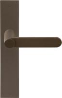 Formani deurkruk Bertram Beerbaum TENSE BB103P236SFC op schild - blind brons