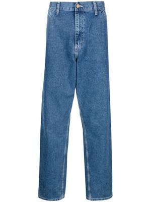 Carhartt WIP jean Simple à coupe droite - Bleu