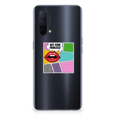 OnePlus Nord CE 5G | Sillicone Back Cover | Popart Princess OnePlus Nord CE 5G | Sillicone Back Cover | Popart Princess