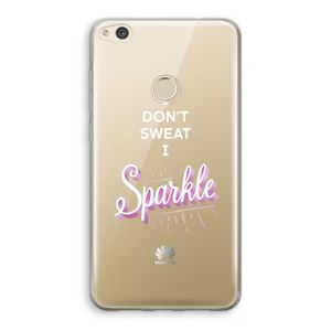 Sparkle quote: Huawei Ascend P8 Lite (2017) Transparant Hoesje