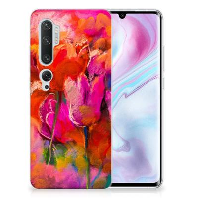 Smartphone hoesje Xiaomi Mi Note 10 Pro Tulips Smartphone hoesje Xiaomi Mi Note 10 Pro Tulips