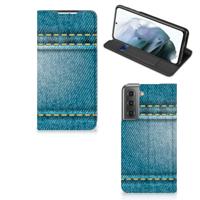 Samsung Galaxy S21 FE Hippe | Standcase | Jeans