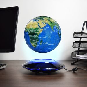 Zwevende Wereldbol – met LED verlichting - Levitating globe