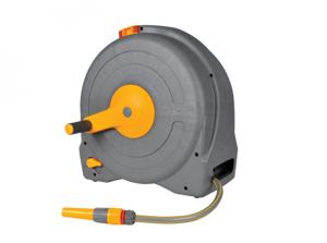 Hozelock Fast Reel 2494R0000 Tuinslanghouder voor aan de muur Grijs, Geel 40 m 1/2 inch 1 stuk(s)