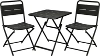 Ambiance bistroset vouwbaar zwart - thumbnail