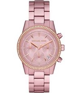 Horlogeband Michael Kors MK6753 Roestvrij staal (RVS) Roze 18mm