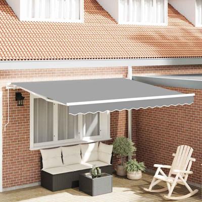 Markies Handmatig Wit 3 x 2,5 m Metaal