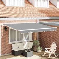 Markies Handmatig Wit 3 x 2,5 m Metaal
