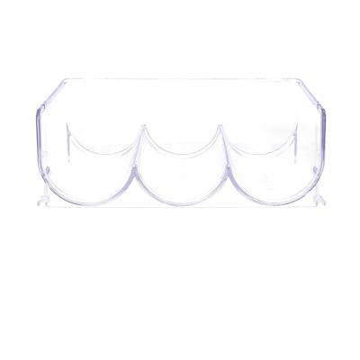 Flessenrek - 3 flessen -? koelkast organizer - stapelbaar - kunststof - wijnrek - 20 x 29 x 11 cm
