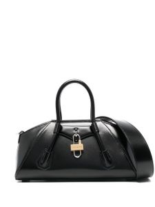 Givenchy sac à main à détail de cadenas - Noir