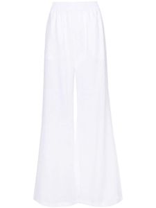 Fabiana Filippi wide-leg linen trousers - Blanc