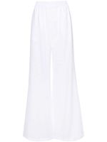 Fabiana Filippi wide-leg linen trousers - Blanc - thumbnail