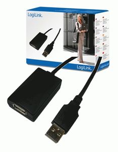 LogiLink USB 2.0 Repeater Cable - 5.0m USB-kabel 5 m USB 1 F USB A (F)