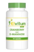 Elvitum Cranberry & D-Mannose 60 Vegetarische capsules
