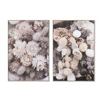 Canvas DKD Home Decor polyestyreen Canvas 83 x 4,5 x 122,5 cm