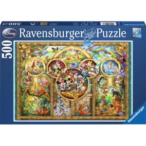 Disney familie puzzel, 500 stukjes