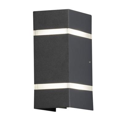 KonstSmide Led wandspotCremona Up - Down 2-lichts 19,5cm antraciet - 7998-370