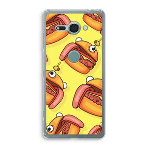 Hamburger: Sony Xperia XZ2 Compact Transparant Hoesje