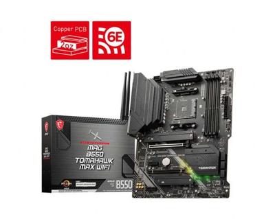 Moederbord - MSI - MAG B550 TOMAHAWK MAX WIFI (911-7C91-037)
