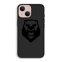 Angry Bear (black): iPhone 13 mini Biologisch afbreekbaar hoesje