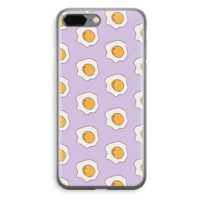 Bacon to my eggs #1: iPhone 8 Plus Transparant Hoesje
