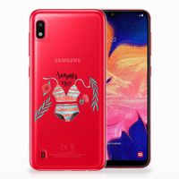 Samsung Galaxy A10 Telefoonhoesje met Naam Boho Summer