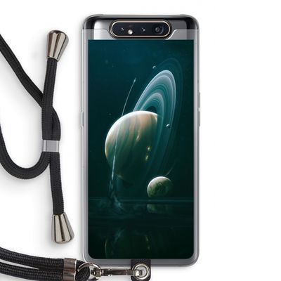 Mercurius: Samsung Galaxy A80 Transparant Hoesje met koord