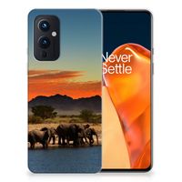 OnePlus 9 TPU Hoesje Olifanten - thumbnail