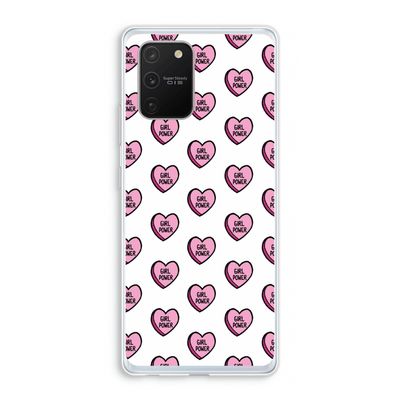 GIRL POWER: Samsung Galaxy S10 Lite Transparant Hoesje